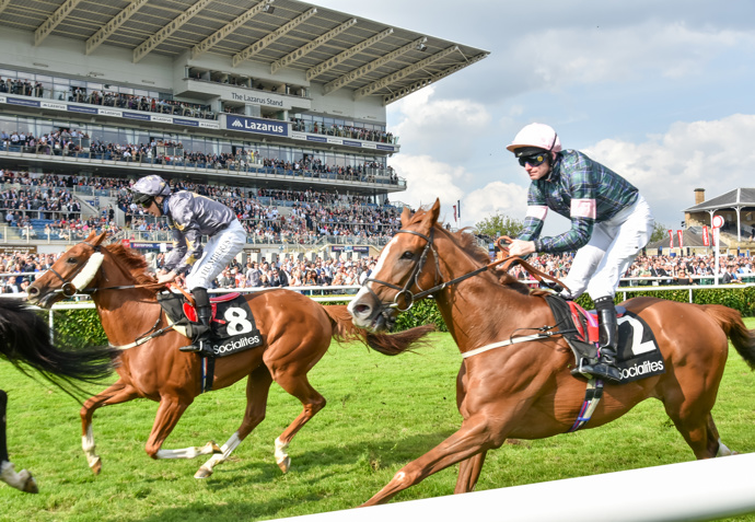 St Leger at Doncaster Racecourse